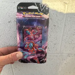 Pokemon Cards (V Battle Deck) 🔥Brand New - "DEOXYS V" Tin👾👾 - Image 1