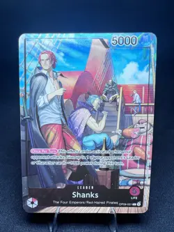 Shanks (2025 PSA Magazine Promo) OP09-001 One Piece Promotion Cards Foil - Image 1