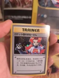 Pokemon Karte Card Rockets Sneak Attack Team Rocket Gang Holo Wotc japanese NM - Image 2