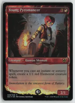 Young Pyromancer LP Foil 8 Signature Spellbook: Chandra MTG - Image 1