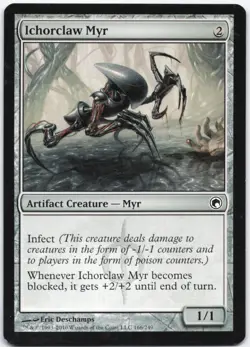 Ichorclaw Myr C Scars of Mirrodin 166 LP - Image 1