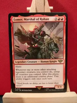 Eomer, Marshal of Rohan - The Lord of the Rings (LTR) - Rare - NM - MTG - Image 1