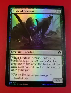1x Undead Servant | FOIL | Magic Origins | MTG Magic Cards - Image 1