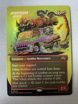 Howlsquad Heavy - Foil - Borderless - DFT - MTG - NM - EN - 0342 - Image 1