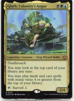 Glarb, Calamity's Augur *Foil* PRE 215 NM - Image 1