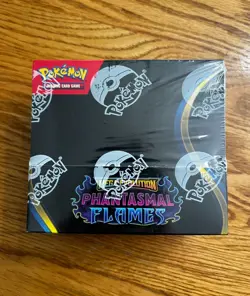 Pokemon TCG Mega Evolution Phantasmal Flames Booster Box Sealed (36 packs) - Image 1