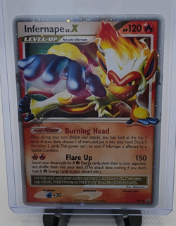 Pokemon Co. Infernape LV.X DP10 Diamond & Pearl Promo Holo 120 HP English. NM - Image 1