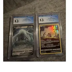 Pokemon TCG Silver Tempest Lugia V & Jynx Lot (2) Holo EN Nintendo 2022 CGC 9.5 - Image 1