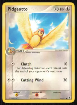 Pidgeotto 45/112 Uncommon FireRed & LeafGreen Pokemon Lightly Played - Image 1