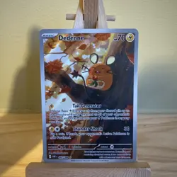 Dedenne - 093/088 - Illustration Rare Card ME03: Perfect Order Pokemon MINT - Image 1