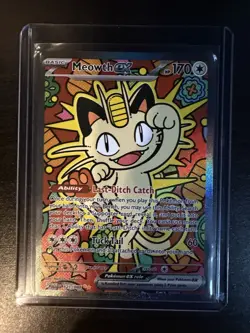 Meowth ex 121/088 SIR - Perfect Order Pokemon NM - Image 3