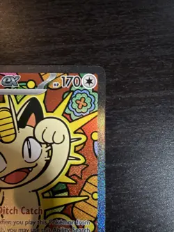 Meowth ex 121/088 SIR - Perfect Order Pokemon NM - Image 5