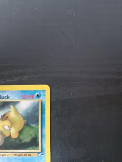 Misty's Psyduck 54/132 Uncommon Gym Heroes Pokemon Card - Image 3