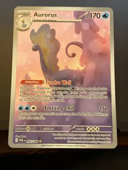 Pokemon TCG Aurorus 092/088 Me03: Perfect Order Illustration Rare IR - Image 1