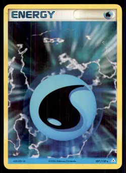 2006 EX Holon Phantoms Holo Water Energy #107 - Image 1