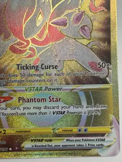 Pokemon Hisuian Zoroark VSTAR 213/196 Lost Origin NM - Image 4