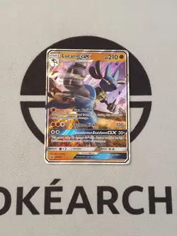 Lucario GX SM100 Black Star Promo Sonne & Mond Set Pokemon Karte EN Pokemon - Image 2