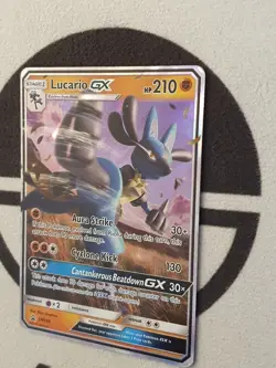 Lucario GX SM100 Black Star Promo Sonne & Mond Set Pokemon Karte EN Pokemon - Image 4