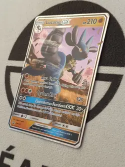 Lucario GX SM100 Black Star Promo Sonne & Mond Set Pokemon Karte EN Pokemon - Image 5