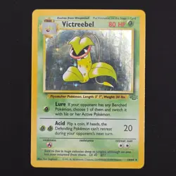 Pokemon TCG Card Victreebel 14/64 Jungle Unlimited Holo Rare Vintage - LP - Image 1