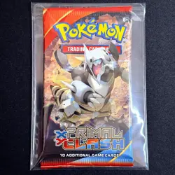 Pokemon TCG - Primal Clash X&Y Booster Pack Sealed 2015 - MEGA AGGRON PACK ART - Image 1