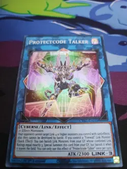 Yugioh Protectcode Talker CYAC-EN048 Super Rare 1st Ed NM - Image 1