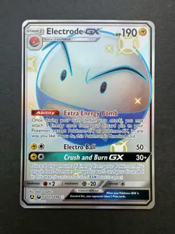 Electrode GX SV57/SV94 Pokemon TCG Hidden Fates: Shiny Vault NM - Image 1