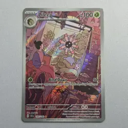 Pokemon TCG Lileep Illustration Rare Holo 145/142 SV07 Stellar Crown Stage 1 - Image 1