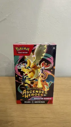 Pokemon TCG: Ascended Heroes Factory Sealed Booster Bundle Box FREE SHIPPING - Image 1