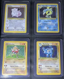 Complete 1999 Pokemon Base Set 102/102 WOTC Charizard Blastoise Venusaur Binder - Image 2