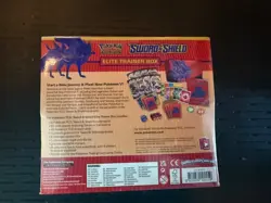 Pokemon TCG Sealed Sword and Shield Set Elite Train Box Unopened - Image 3