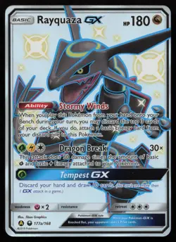 Rayquaza GX 177a/168 Holo Promo Alternate Art Promos Pokemon English NM - Image 1