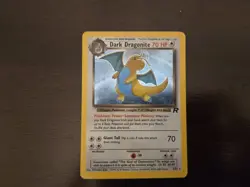 MP Pokemon TCG Dark Dragonite Holo Rare Pokemon Card - Image 1