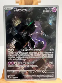 Pokemon TCG - S&V 151 - SVP052 Mewtwo ex - Black Star Promo - NM/M - Image 1