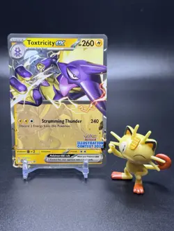 Toxtricity ex 215 Promo (Illustration Contest 2024) Pokemon Sv: Scarlet & Violet - Image 1