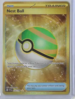 Nest Ball 255/198 Hyper Rare Scarlet & Violet Pokemon Near Mint - Image 1