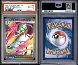 Mega Gardevoir ex 159/132 Me01: Mega Evolution Pokemon TCG PSA 10 - Image 3