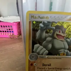 Pokemon Machamp 9/92 Legend Maker 120 HP Reverse Holo Holo Rare Stage 2 EN - Image 2