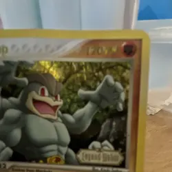 Pokemon Machamp 9/92 Legend Maker 120 HP Reverse Holo Holo Rare Stage 2 EN - Image 3