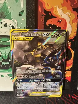 Lucario & Melmetal GX SM192 Pokemon TCG Sun & Moon Promo NM/LP (see last Photo) - Image 1