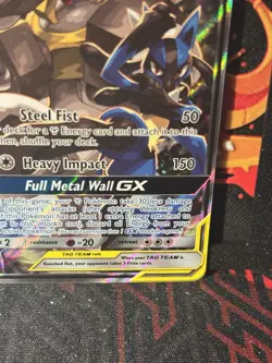 Lucario & Melmetal GX SM192 Pokemon TCG Sun & Moon Promo NM/LP (see last Photo) - Image 4