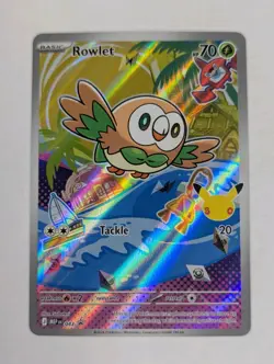 Pokemon First Partner Series 1 Gen 7 Starters Alola Rowlet Popplio Litten NM - Image 3