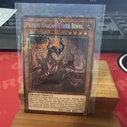 Yu-Gi-Oh! TCG Primite Dragon Ether Beryl RA05-EN035 1st Ed Starlight Rare - Image 1