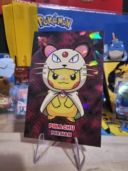 Pokemon Team Rocket Card Database - Pikachu Persian Poncho Photo Gallery - Image 3
