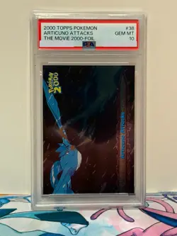 2000 TOPPS Pokemon Articuno Attacks Movie 2000 Foil Card PSA 10 - Image 1