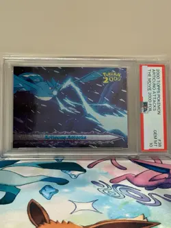 2000 TOPPS Pokemon Articuno Attacks Movie 2000 Foil Card PSA 10 - Image 2