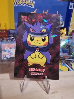 Pokemon Team Rocket Card Database - Pikachu Gengar Poncho Photo Gallery - Image 1