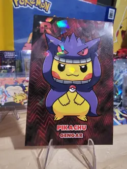 Pokemon Team Rocket Card Database - Pikachu Gengar Poncho Photo Gallery - Image 2