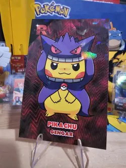 Pokemon Team Rocket Card Database - Pikachu Gengar Poncho Photo Gallery - Image 3