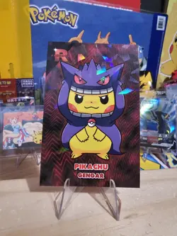 Pokemon Team Rocket Card Database - Pikachu Gengar Poncho Photo Gallery - Image 4